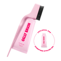 Gelly Brush Hair Gel Brush Set: Styling Brush + 1 Styling Gel